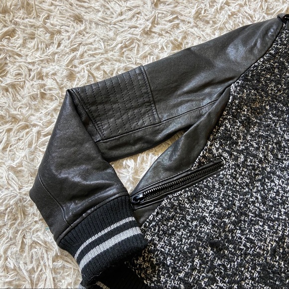 BCBGMAXAZRIA Serina Tweed Moto Jacket XXS - Picture 4 of 4